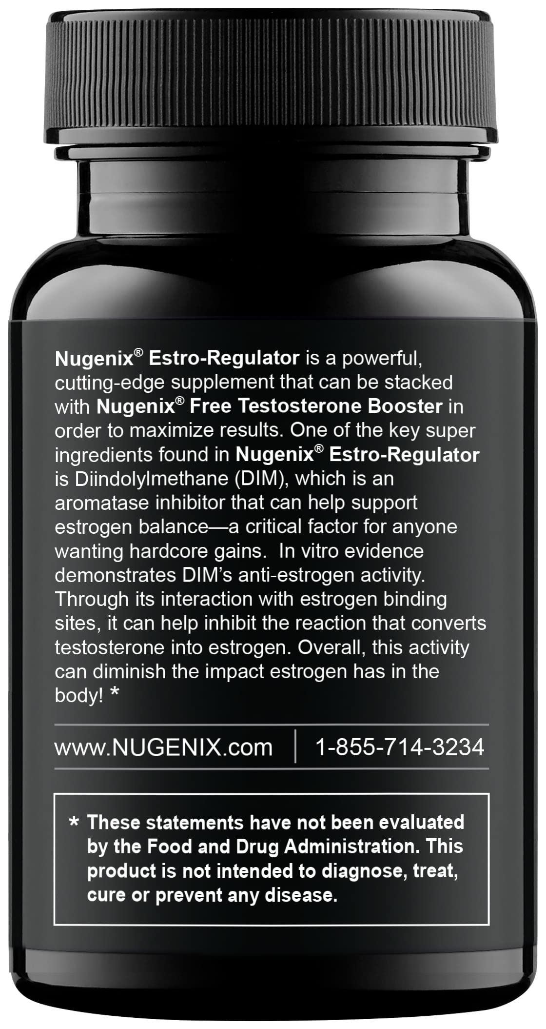 Nugenix Estro-Regulator en entorno de gimnasio que sugiere apoyo a entrenamiento y recuperación
