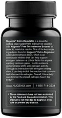 Nugenix Estro-Regulator en entorno de gimnasio que sugiere apoyo a entrenamiento y recuperación