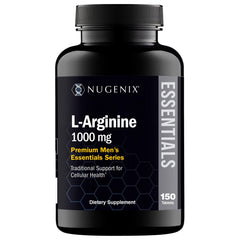 Nugenix frasco frontal mostrando 150 comprimidos y conveniencia