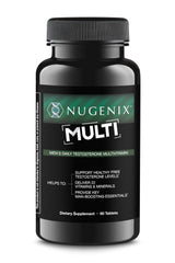 Nugenix frente del empaque mostrando diseño y cantidad 60ct, claridad de comprension