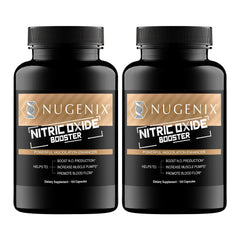 Nugenix frente del envase mostrando el diseño y beneficios clave