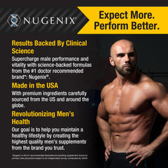 Nugenix ingredientes naturales Relora y Sensoril para soporte del bienestar