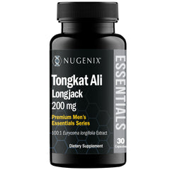 Nugenix Longjack frente del envase mostrando diseño y dosis