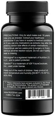 Nugenix Perform en mano que muestra tamaño real y facilidad de uso