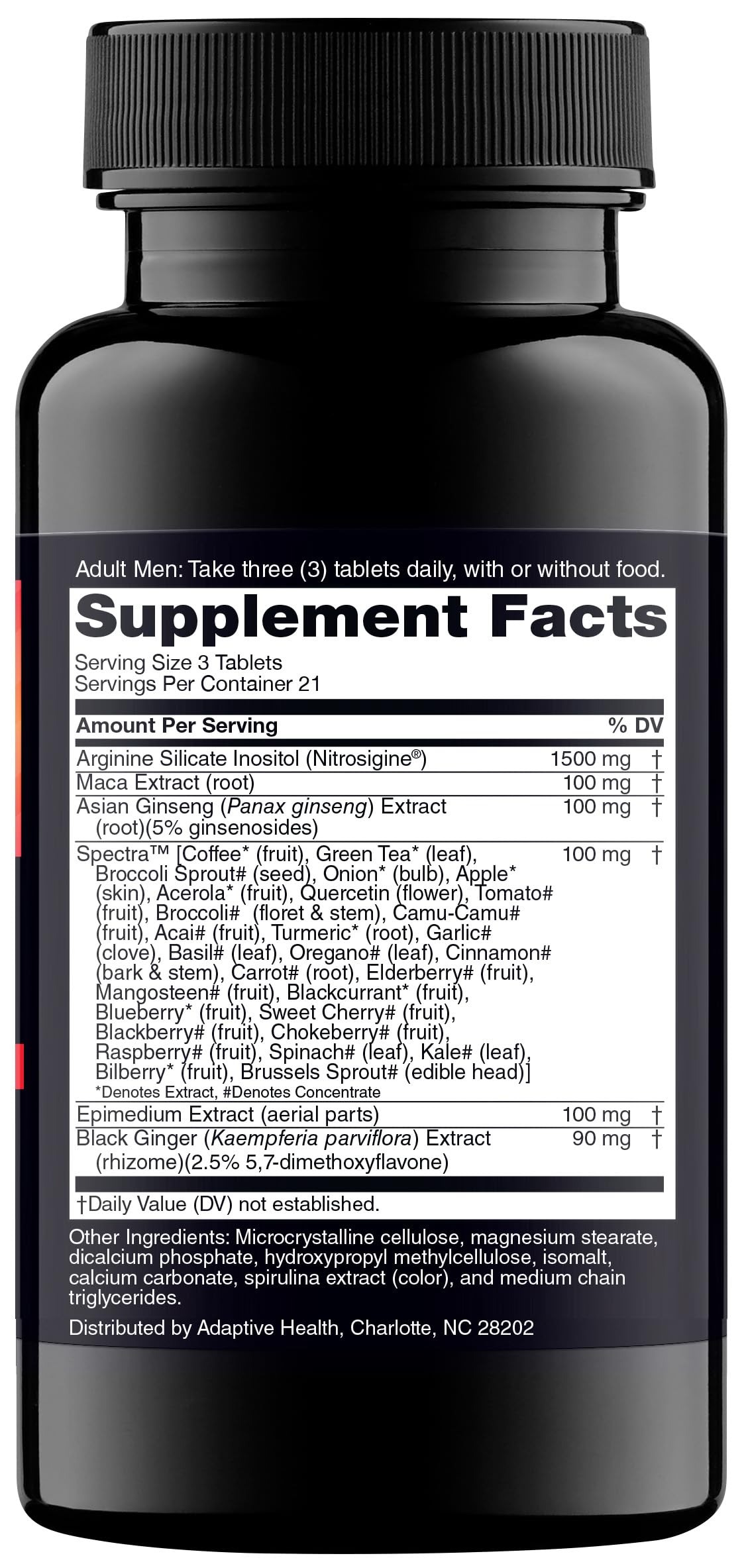 Nugenix cápsula en primer plano mostrando textura y concentración