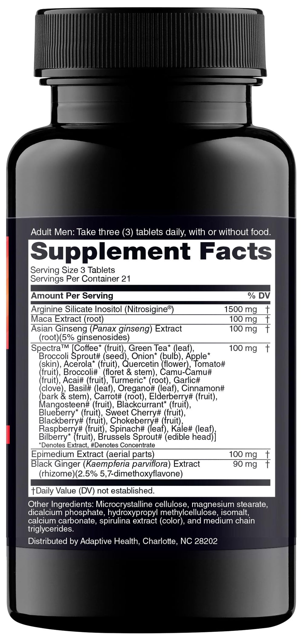 Nugenix cápsula en primer plano mostrando textura y concentración