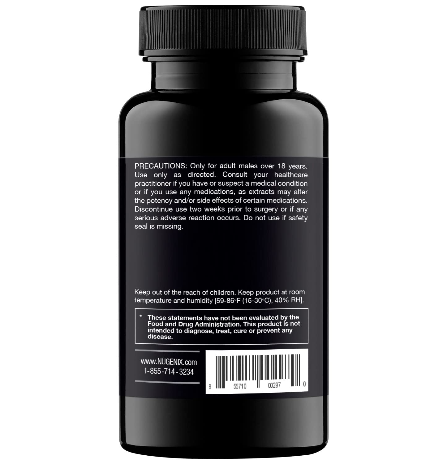 Nugenix caja y frasco sobre mesa resaltando aspecto premium y confianza