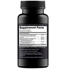 Nugenix frasco junto a pesas destacando beneficio para energía y rendimiento