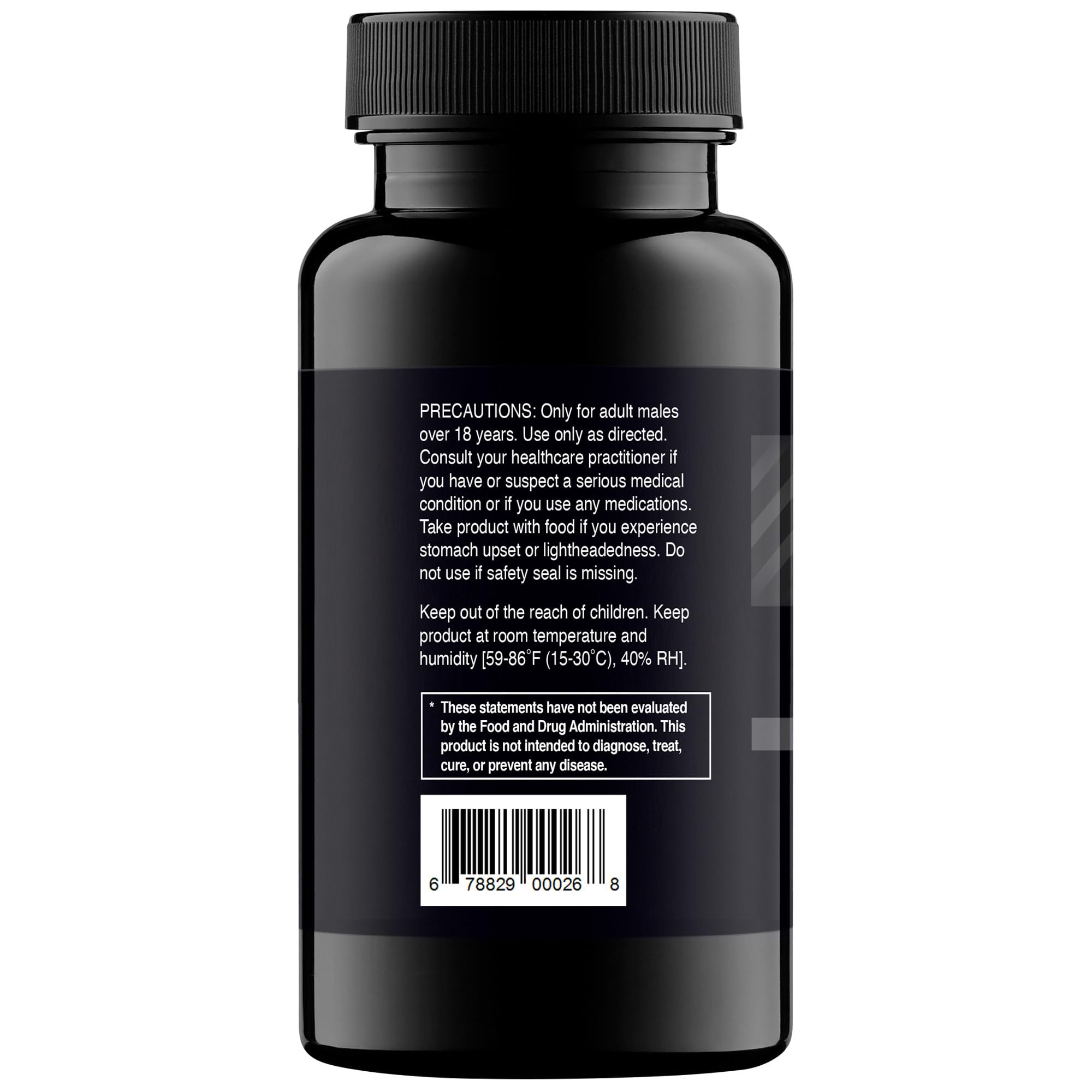 Nugenix T Booster en mesa con frutas y pesas en escenario lifestyle, beneficio: complemento para vida activa