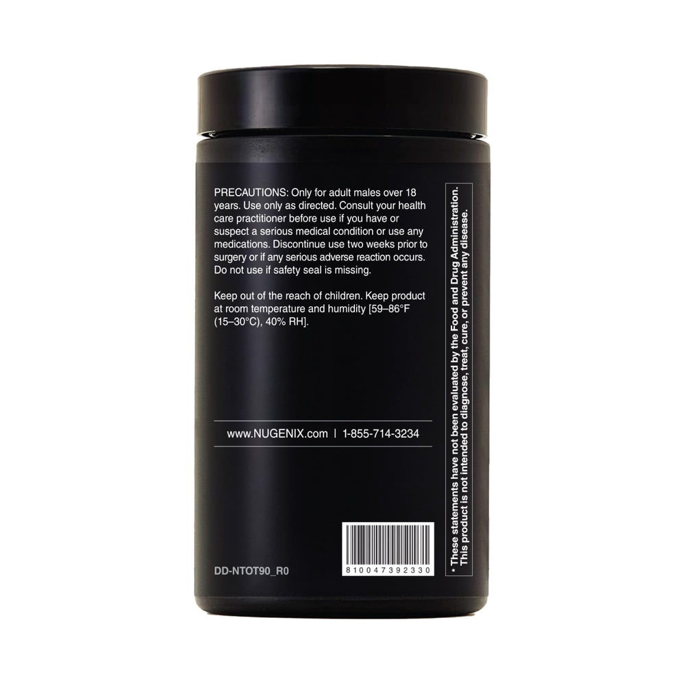 Ingredientes clave de Nugenix Total-T2 presentados para transparencia y beneficio