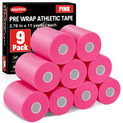 NUITPY prewrap empaquetado frontal rosa mostrando el diseño y cantidad
