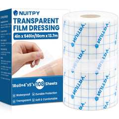 NUITPY rollo frontal mostrando etiqueta y longitud, protegen la piel fácilmente