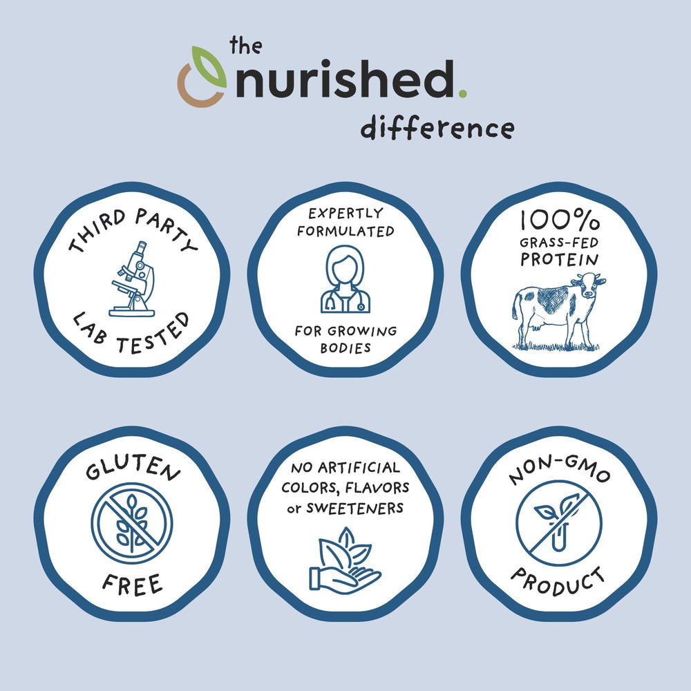 Niño disfrutando Nurished en cocina familiar, apoyo nutricional práctico