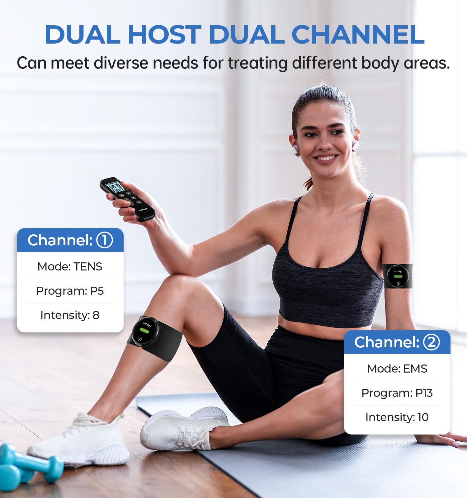NURSAL cable USB-C doble, carga simultánea y práctica