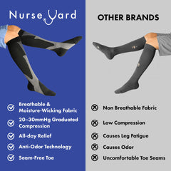 Nurse Yard calcetines en equipaje de mano ideal para viajes largos