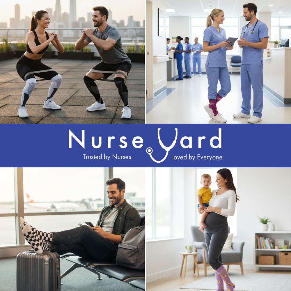 Nurse Yard close-up de tejido transpirable que mejora la comodidad