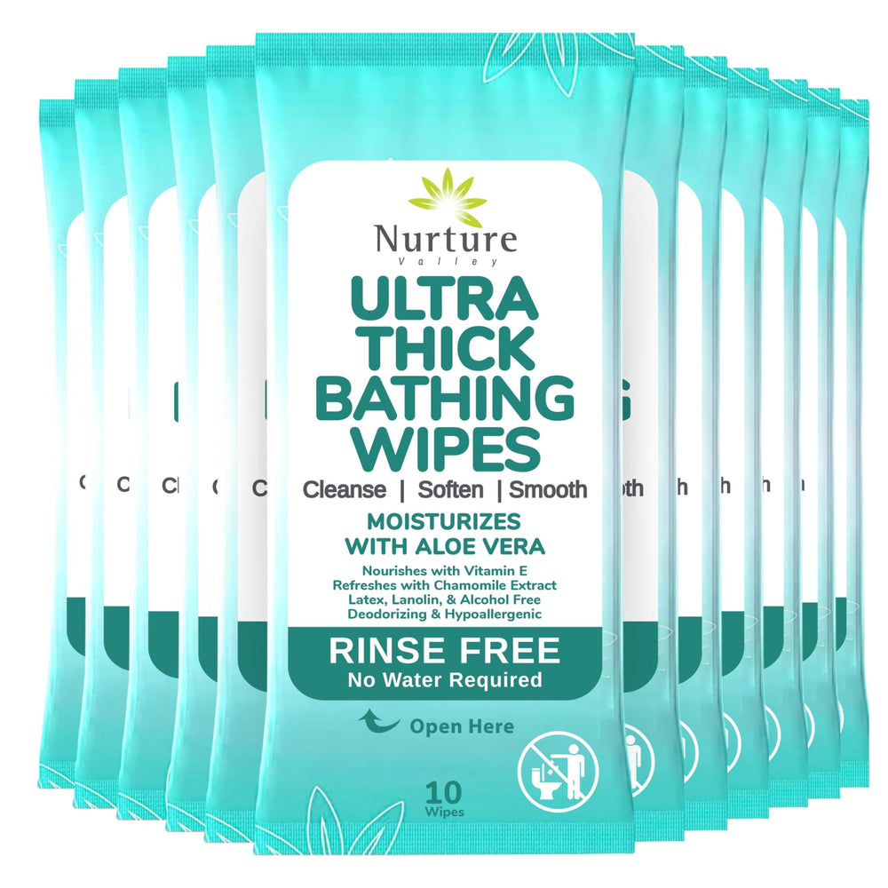 Nurture Valley paquete frontal mostrando pack de 120 y conveniencia
