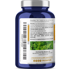 NusaPure detalle de etiqueta con información de ingredientes y confianza