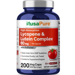 NusaPure envase frontal mostrando 200 cápsulas vegetales y beneficios de suministro prolongado