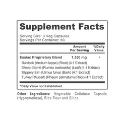NusaPure etiqueta con información nutricional y garantías de calidad