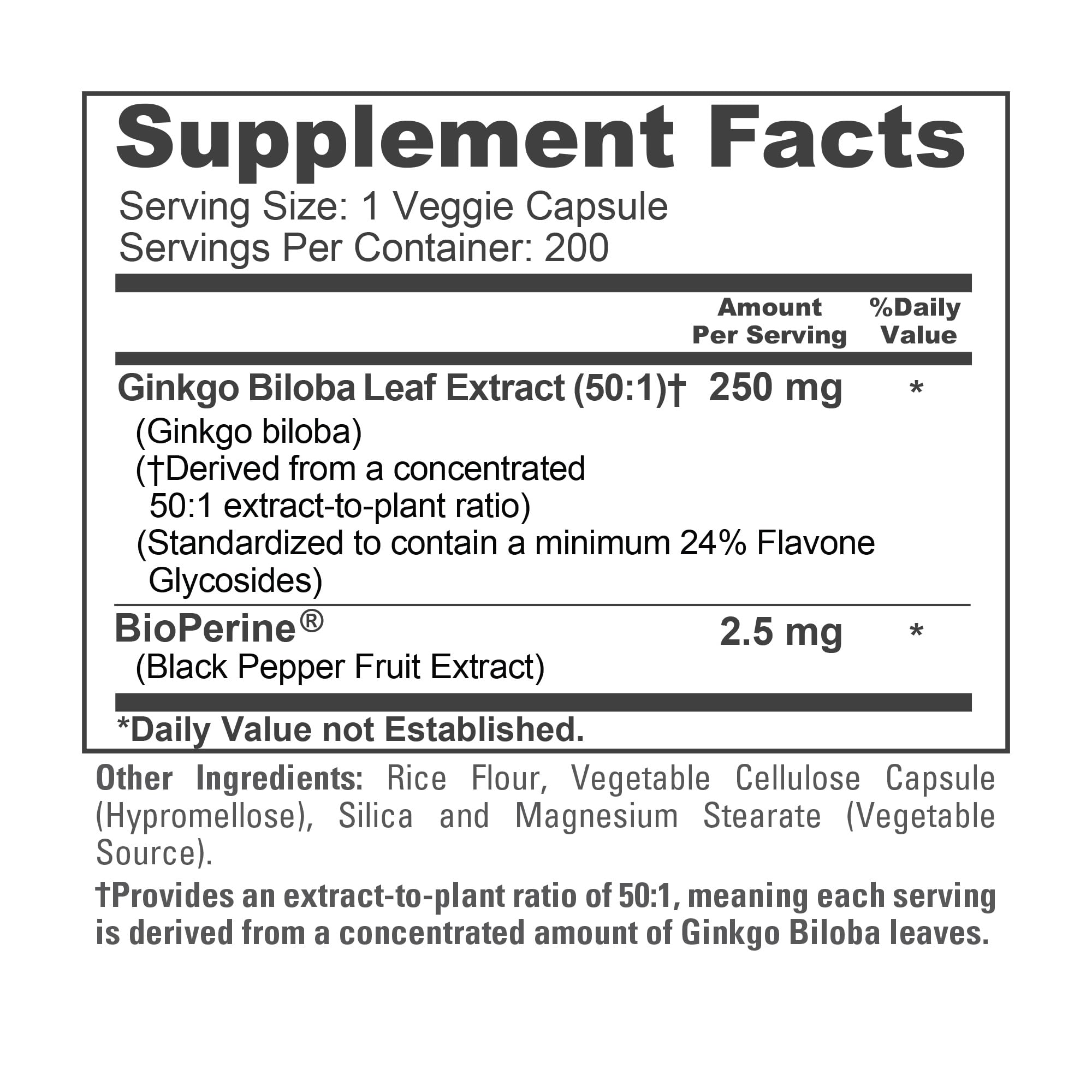 NusaPure etiqueta nutricional cerca para ver ingredientes y estándares cGMP, útil para verificación