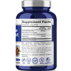 NusaPure etiqueta trasera con lista de ingredientes y concentración estandarizada