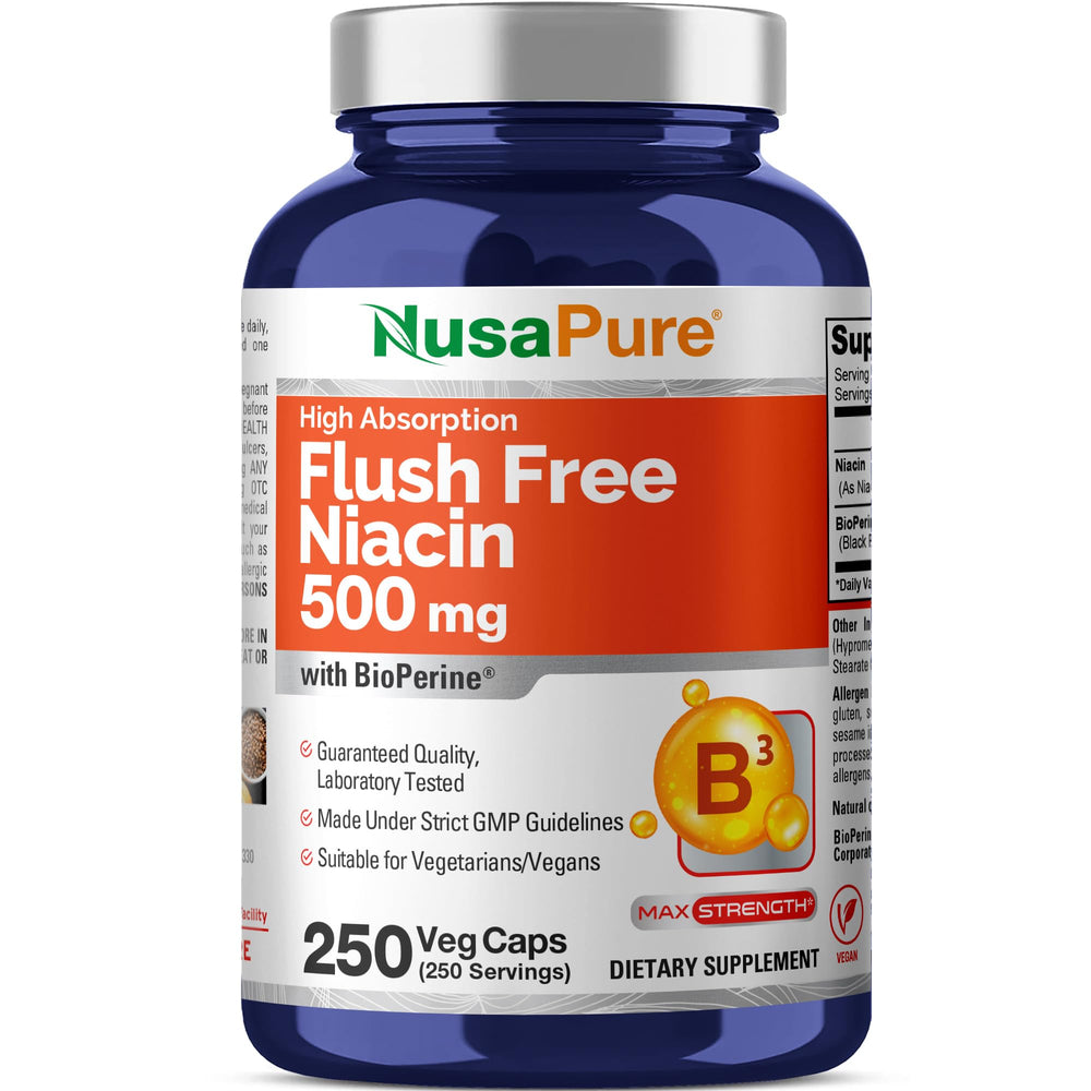 NusaPure frasco frontal muestra diseño y cantidad de cápsulas, beneficia conveniencia