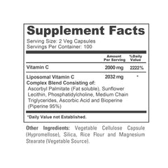 NusaPure cápsula abierta mostrando contenido liposomal para mejor absorción
