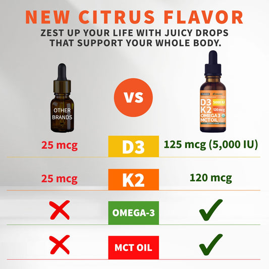 NUSAVA etiqueta de ingredientes con lista orgánica y dosis clara