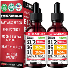 NUSAVA frontal pack de 2 mostrando frascos y beneficio de alta concentración