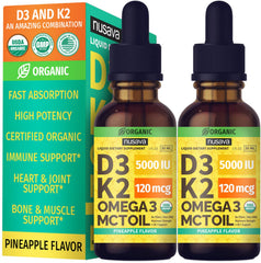 NUSAVA frontal pack de 2 mostrando envases y beneficios