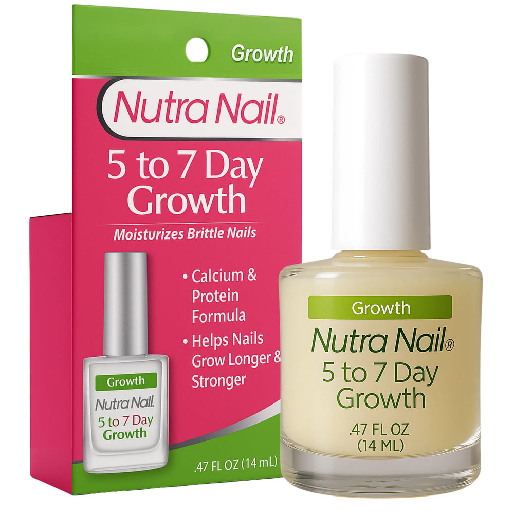 Nutra Nail frente del envase mostrando presentación y beneficio fortalece