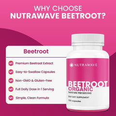 Nutra Wave cápsulas en mano destacando facilidad de ingesta
