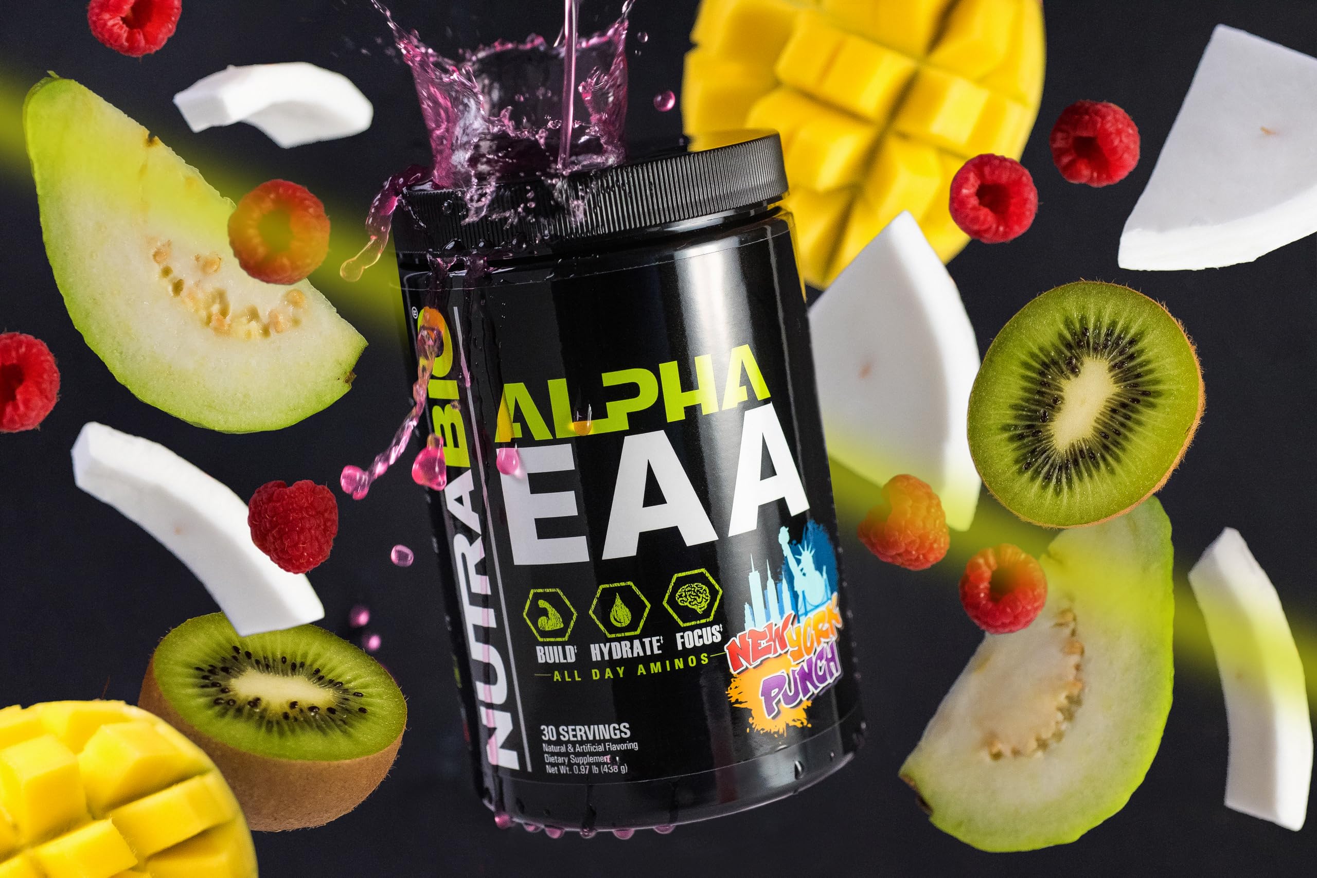 NutraBio Alpha EAA ambientación estilo de vida promueve bienestar activo