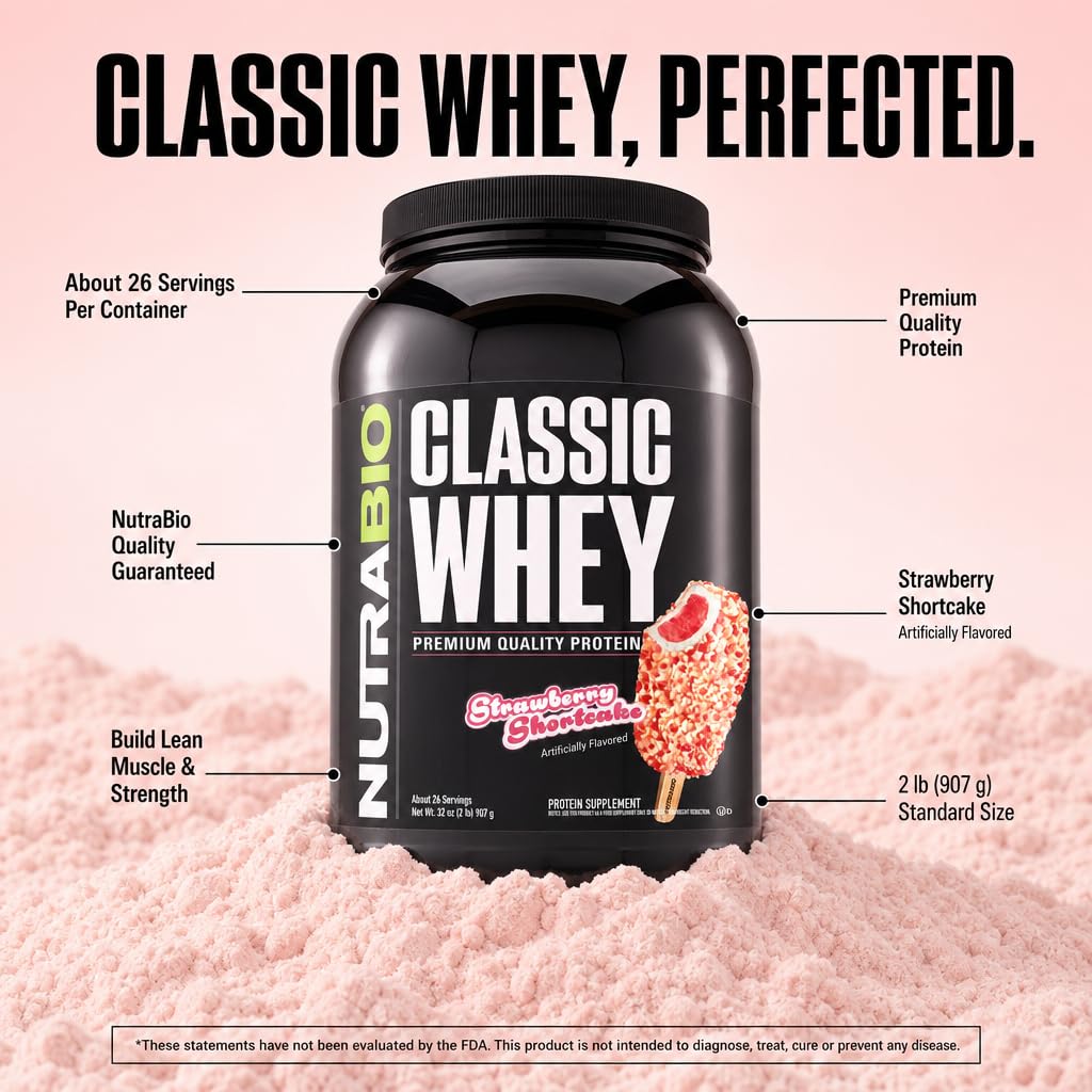 Comparación de porción en balanza NutraBio Classic Whey, medida fiable