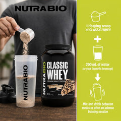 NutraBio etiqueta nutricional en detalle, transparencia total de ingredientes