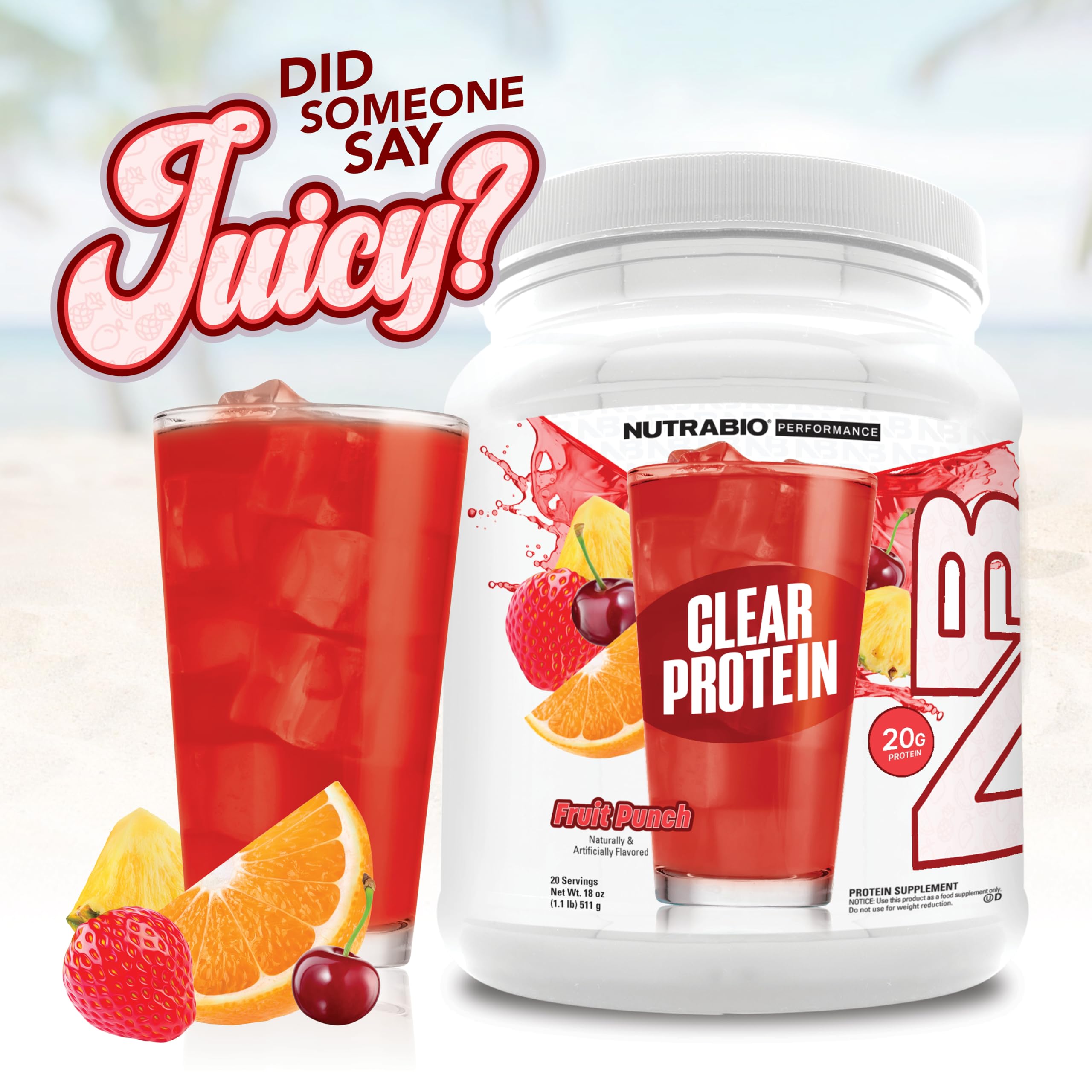 NutraBio etiqueta con ingredientes y sello GMP para confianza
