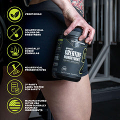 Batido postentreno con NutraBio creatina para recuperación eficaz