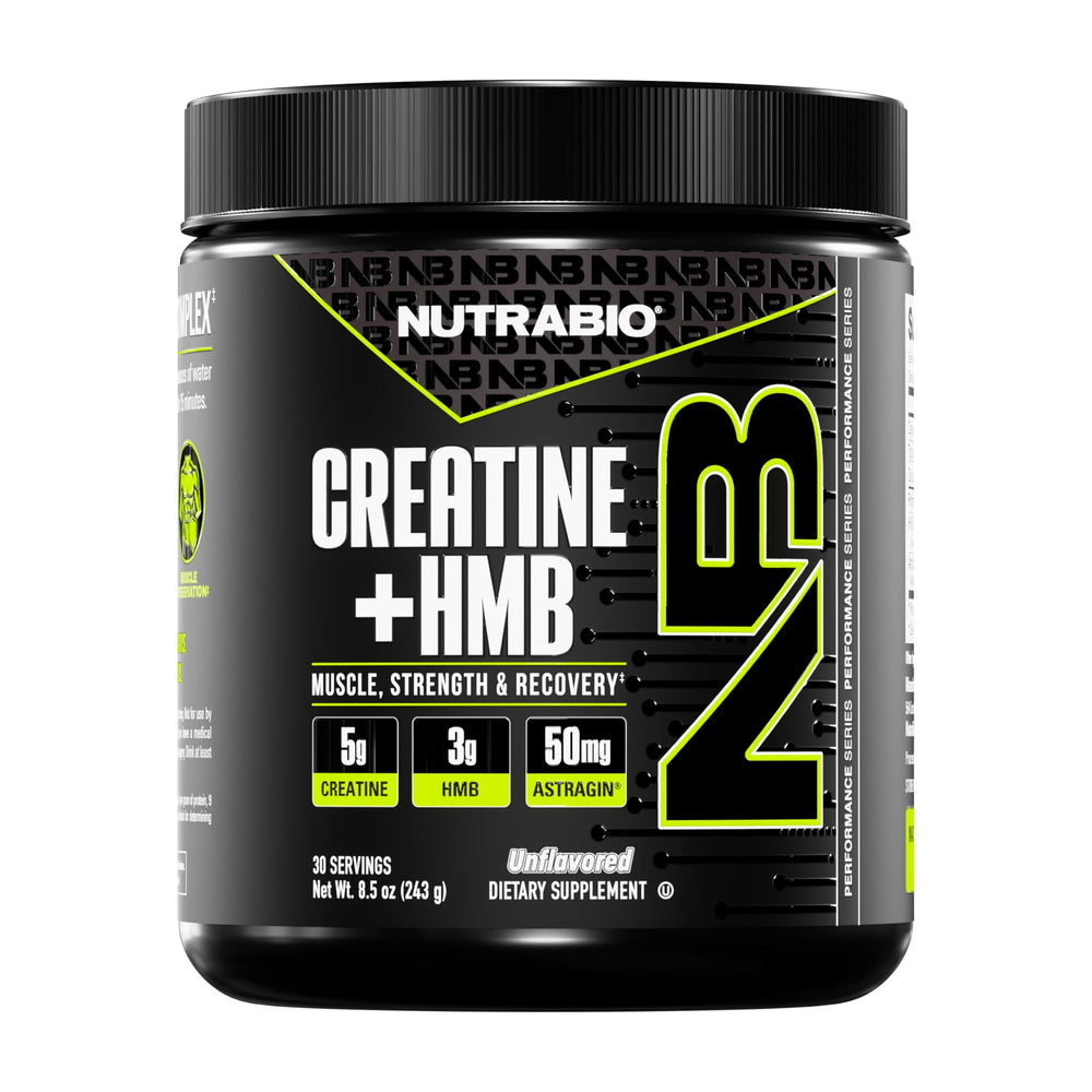 NutraBio envase frontal del producto mostrando la marca y diseño