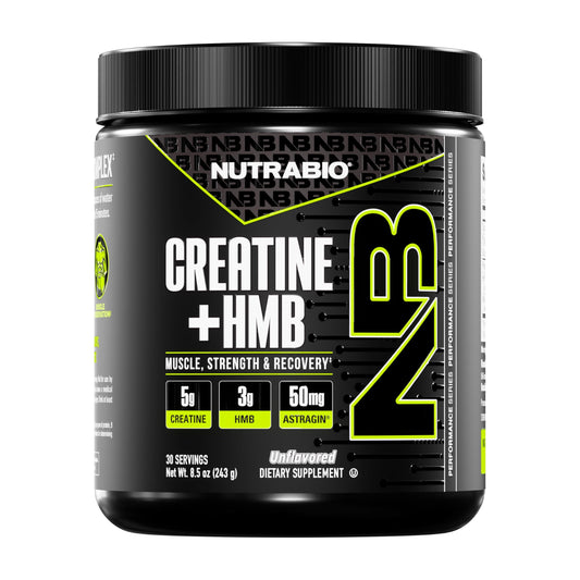 NutraBio envase frontal del producto mostrando la marca y diseño