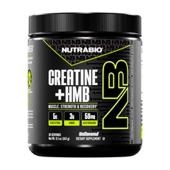 NutraBio envase frontal del producto mostrando la marca y diseño