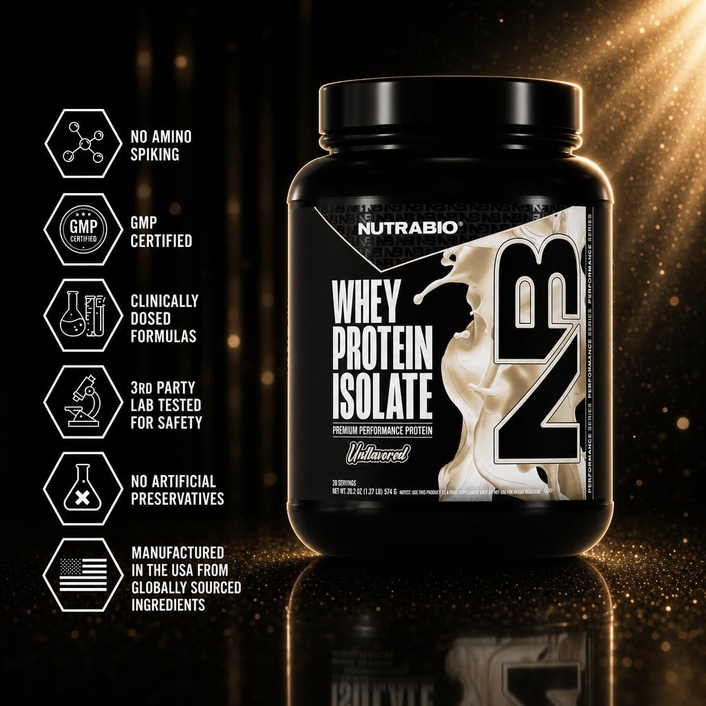NutraBio envase junto a comparativa de tamaño para referencia visual