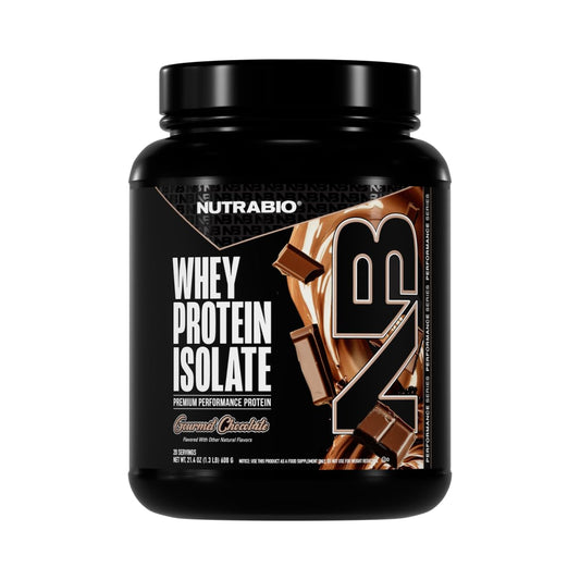NutraBio frente del envase mostrando la marca y 20 servicios como referencia de confianza