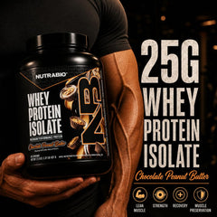 NutraBio etiqueta nutricional clara con información de macros