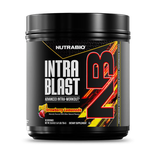 NutraBio envase frontal mostrando sabor y beneficios para hidratación