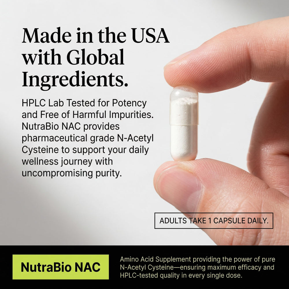 NutraBio cápsula junto a una moneda para comparar tamaño y dosificación