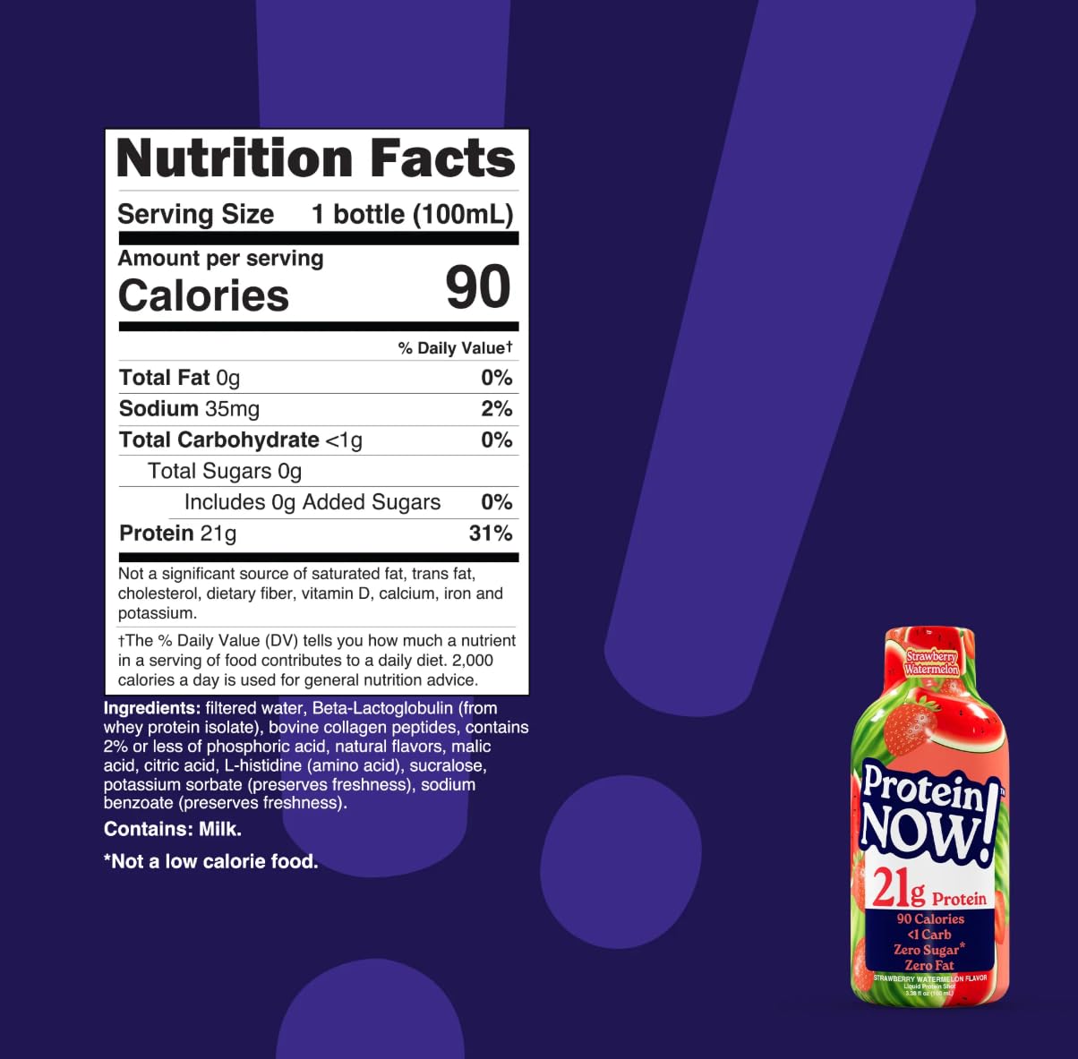 NutraBio etiqueta nutricional clara con información de ingredientes