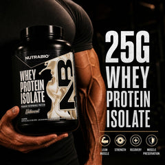 NutraBio uso en gimnasio para recuperación y aporte de proteína
