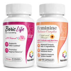 NutraBlast frente del paquete mostrando el producto y beneficio de equilibrio