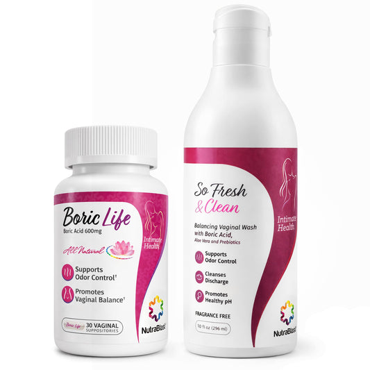 NutraBlast empaque frontal mostrando paquete y beneficios visibles